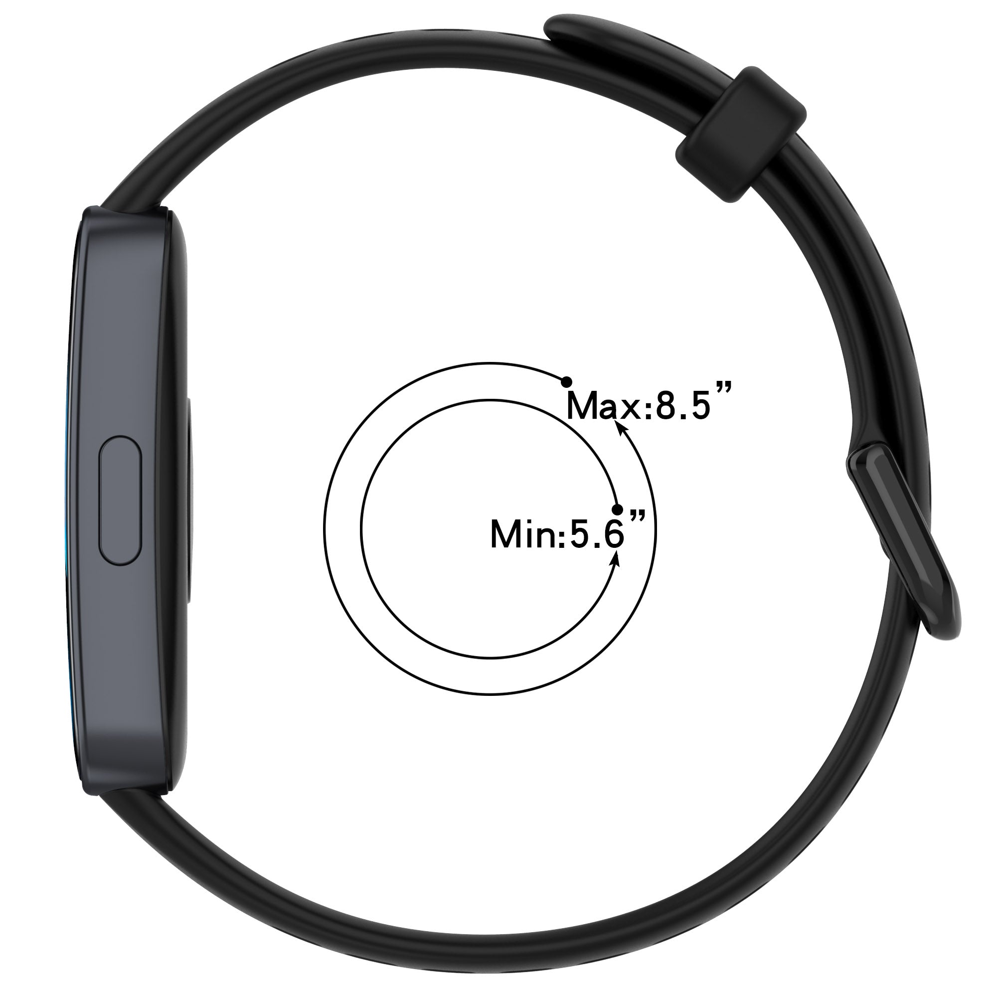 For Huawei Band 8 Watch Band Soft Silicone Breathable Strap Replacement For Huawei Band 8 Watch Band Soft Silicone Breathable Strap Replacement